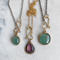 Pink Tourmaline Pendant